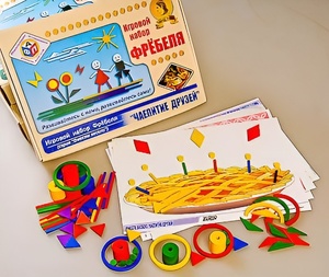 Игровой набор Фребеля "Чаепитие друзей" (серия "Вместе весело") - fgospostavki.ru - Апрелевка