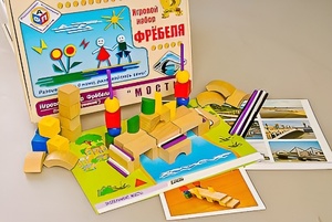 Игровой набор Фребеля "Мосты" (серия "Эксперимент") - fgospostavki.ru - Апрелевка