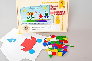 Игровой набор Фребеля "Конструктор плоскостной-1" (Серия "Эксперимент") - fgospostavki.ru - Апрелевка