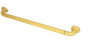 Поручень прямой с антибактериальным покрытием (желтый) - fgospostavki.ru - Апрелевка