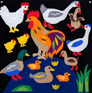 Пособие для слабовидящих детей «Домашние птицы» - fgospostavki.ru - Апрелевка