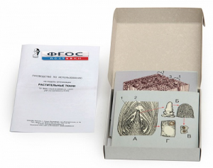 Модель-аппликация "Растительные ткани" (набор из 15 карт) - fgospostavki.ru - Апрелевка