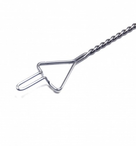 Зонд постановочный Клювик короткий на витой ручке с колечком - fgospostavki.ru - Апрелевка