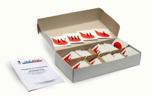 Модель-аппликация "Переливание крови" (набор из 10 комплектов по 12 карт) - fgospostavki.ru - Апрелевка