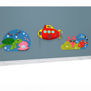 Комплект бизибордов «Подводный мир» 3 в 1 - fgospostavki.ru - Апрелевка