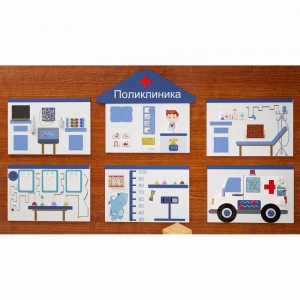 Комплект настенных панелей «Больница» - fgospostavki.ru - Апрелевка