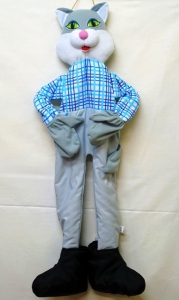 Ростовая кукла "Кот серый" - fgospostavki.ru - Апрелевка