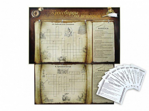 Дидактическое магнитно-маркерное панно "Кроссворды по истории" - fgospostavki.ru - Апрелевка