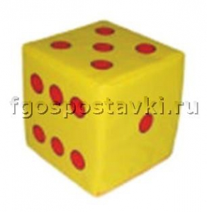Кубик "Бросайка" с точками - fgospostavki.ru - Апрелевка