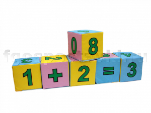 Кубики с цифрами комплект - fgospostavki.ru - Апрелевка