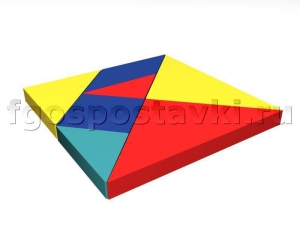 Детский мат "Квадрат-головоломка" - fgospostavki.ru - Апрелевка