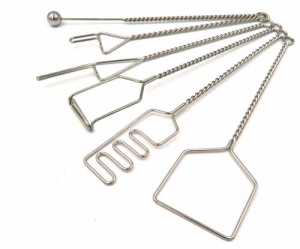 Постановочные зонды на витых ручках с колечком (с металлическим шариком). Комплект из 6 зондов - fgospostavki.ru - Апрелевка