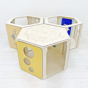 Модульные игровые домики «Сотикум» (3 модуля) - fgospostavki.ru - Апрелевка