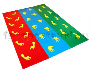 Коврик координационный "Мы идем-3" (2х слойная кожа) - fgospostavki.ru - Апрелевка