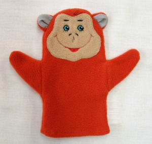 Кукла-рукавичка "Обезьянка" - fgospostavki.ru - Апрелевка