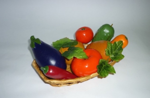 Муляжи "Корзина с овощами" - fgospostavki.ru - Апрелевка