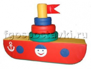 Модуль-конструктор "Пароход" (5 элементов) - fgospostavki.ru - Апрелевка