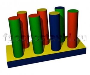 Полоса препятствий № 2 (с цилиндрами) - fgospostavki.ru - Апрелевка