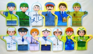 Набор рукавичек "Профессии" - fgospostavki.ru - Апрелевка