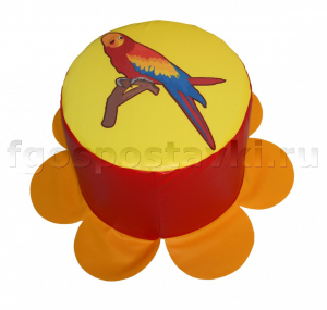 Пуфик "Попугай" ВИК - fgospostavki.ru - Апрелевка