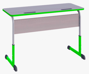 Парта SMARTY KEY двухместная регулируемая по высоте с антивандальной кромкой - fgospostavki.ru - Апрелевка