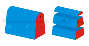 Сборный барьер - 2 эконом (3 элемента) - fgospostavki.ru - Апрелевка