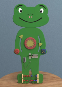 Бизиборд «Лягушонок» - fgospostavki.ru - Апрелевка