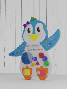 Бизиборд «Радостный пингвин» - fgospostavki.ru - Апрелевка