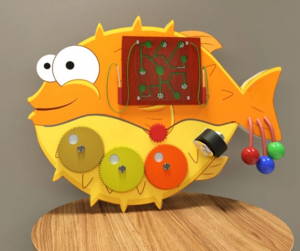 Бизиборд «Рыба-еж» - fgospostavki.ru - Апрелевка