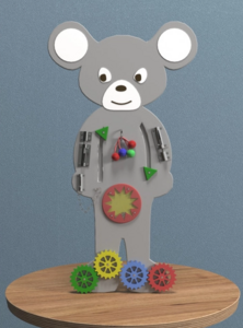 Бизиборд «Серая мышка» - fgospostavki.ru - Апрелевка