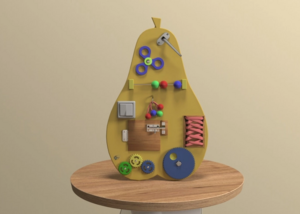 Бизиборд «Сочная груша» - fgospostavki.ru - Апрелевка