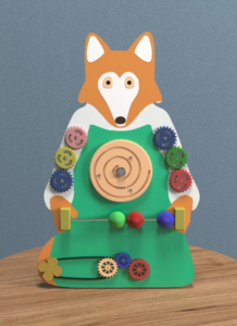 Бизиборд «Хитрая лиса» - fgospostavki.ru - Апрелевка