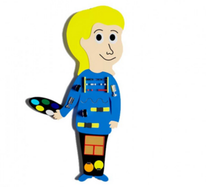 Бизиборд «Юный художник» - fgospostavki.ru - Апрелевка