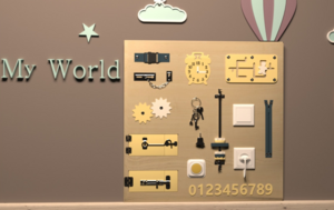 Бизиборд «Умелый малыш» - fgospostavki.ru - Апрелевка