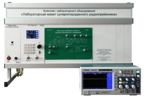 Комплект лабораторного оборудования «Лабораторный макет супергетеродинного радиоприёмника»  - fgospostavki.ru - Апрелевка