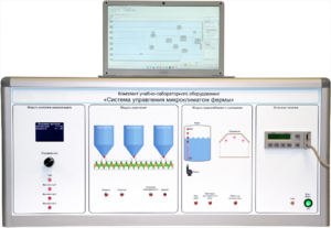 Комплект учебно-лабораторного оборудования «Система управления микроклиматом фермы» - fgospostavki.ru - Апрелевка
