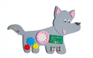 Бизиборд «Любопытный волк» - fgospostavki.ru - Апрелевка