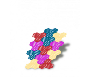 Настенная панель сборная (12 шт) - fgospostavki.ru - Апрелевка