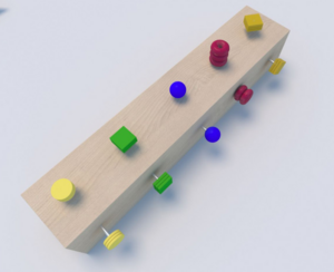 Развивающая панель «Винтовые цветочки » - fgospostavki.ru - Апрелевка