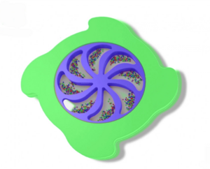 Тактильно-развивающая панель «Вращение радуги» - fgospostavki.ru - Апрелевка