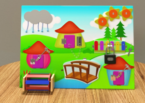 Тематическая настенная панель «Кто где живет» - fgospostavki.ru - Апрелевка