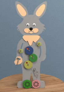 Бизиборд «Пасхальный кролик» - fgospostavki.ru - Апрелевка