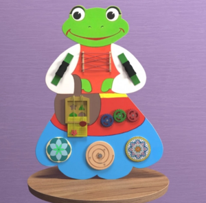 Бизиборд «Лягушка» - fgospostavki.ru - Апрелевка