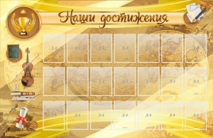 Стенд "Наши достижения" Вариант 5 - fgospostavki.ru - Апрелевка