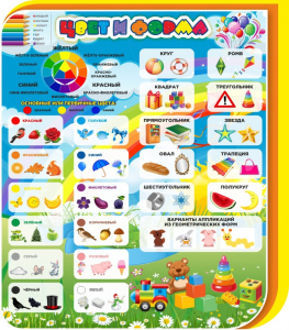 Стенд "Цвет и форма" - fgospostavki.ru - Апрелевка