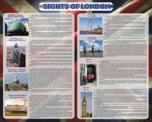 Стенд "Достопримечательности Великобритании" - fgospostavki.ru - Апрелевка