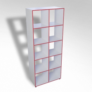 Шкаф открытый многосекционный ТР10 ЛДСП  - fgospostavki.ru - Апрелевка