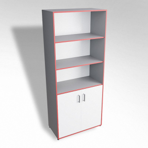 Шкаф широкий открытый с закрытой тумбой ТР2 ЛДСП - fgospostavki.ru - Апрелевка