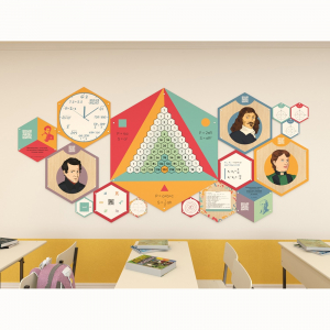 «Стендум - Математика» - набор информационно-методических панелей (16 шт.) - fgospostavki.ru - Апрелевка