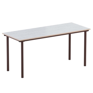 Стол обеденный 6-местный под скамейки на круглой трубе - fgospostavki.ru - Апрелевка